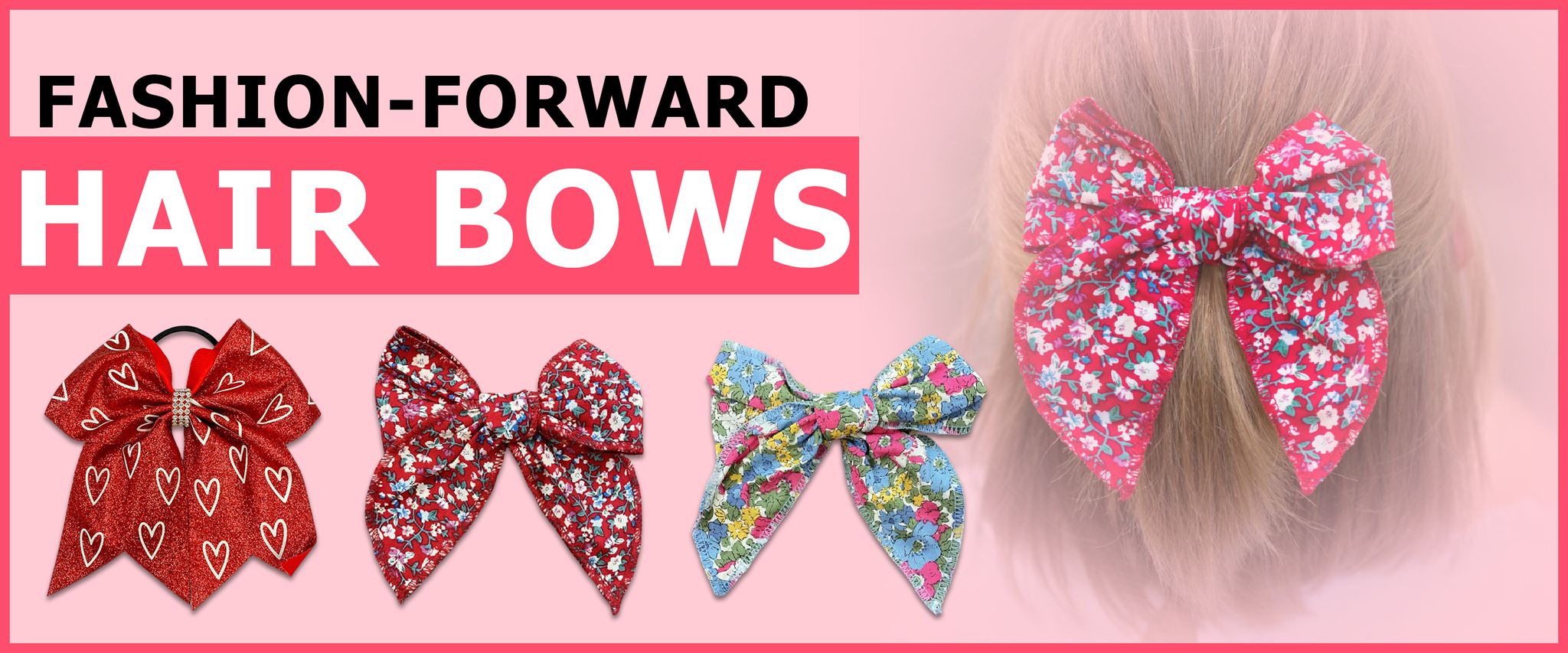 Fashion-forward Hair bows in 2023