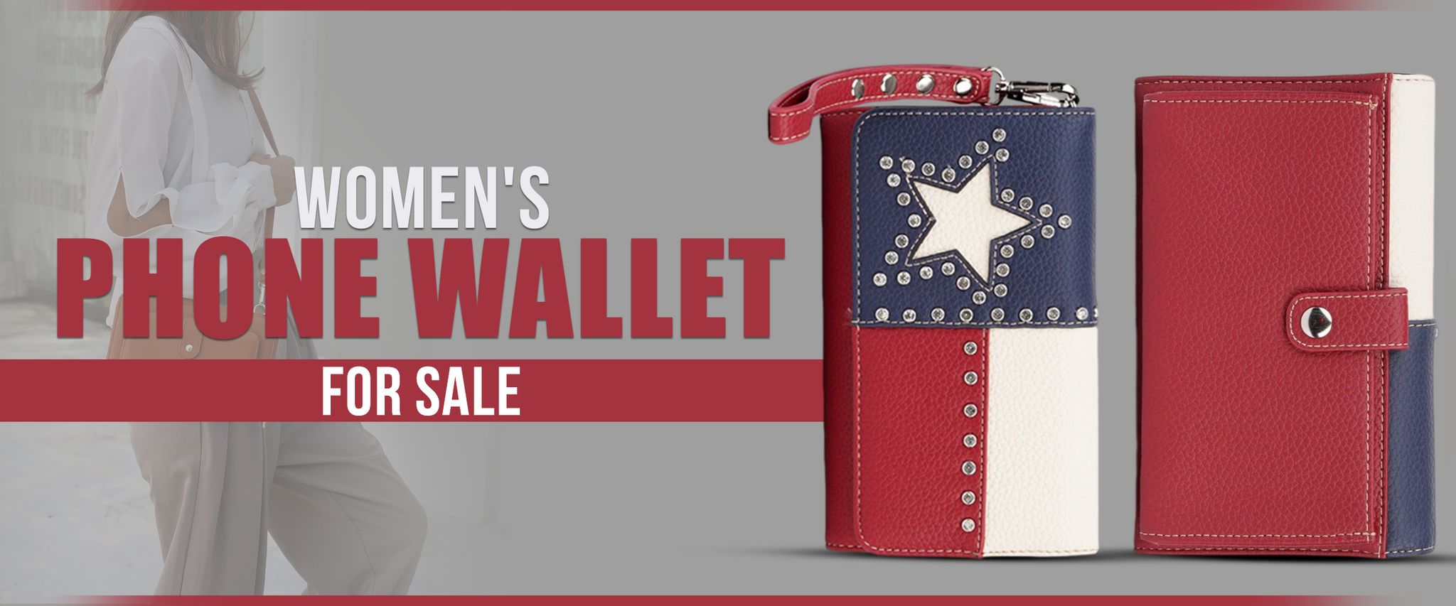 Women's phone wallet for sale