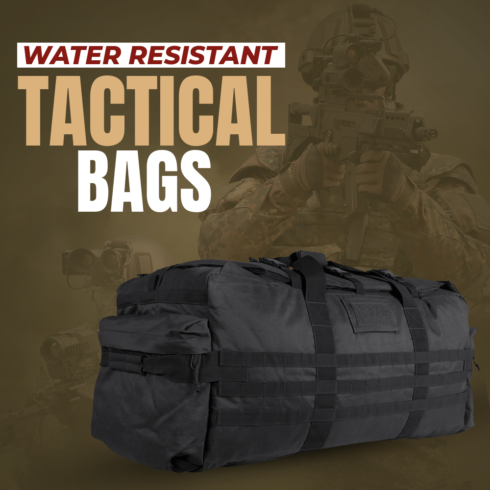 Water-Resistant Tactical Bags for Outdoor Adventures