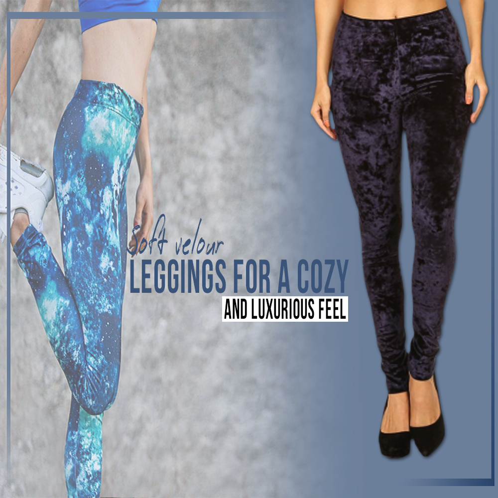 Soft Velour Leggings for a Cozy and Luxurious Feel