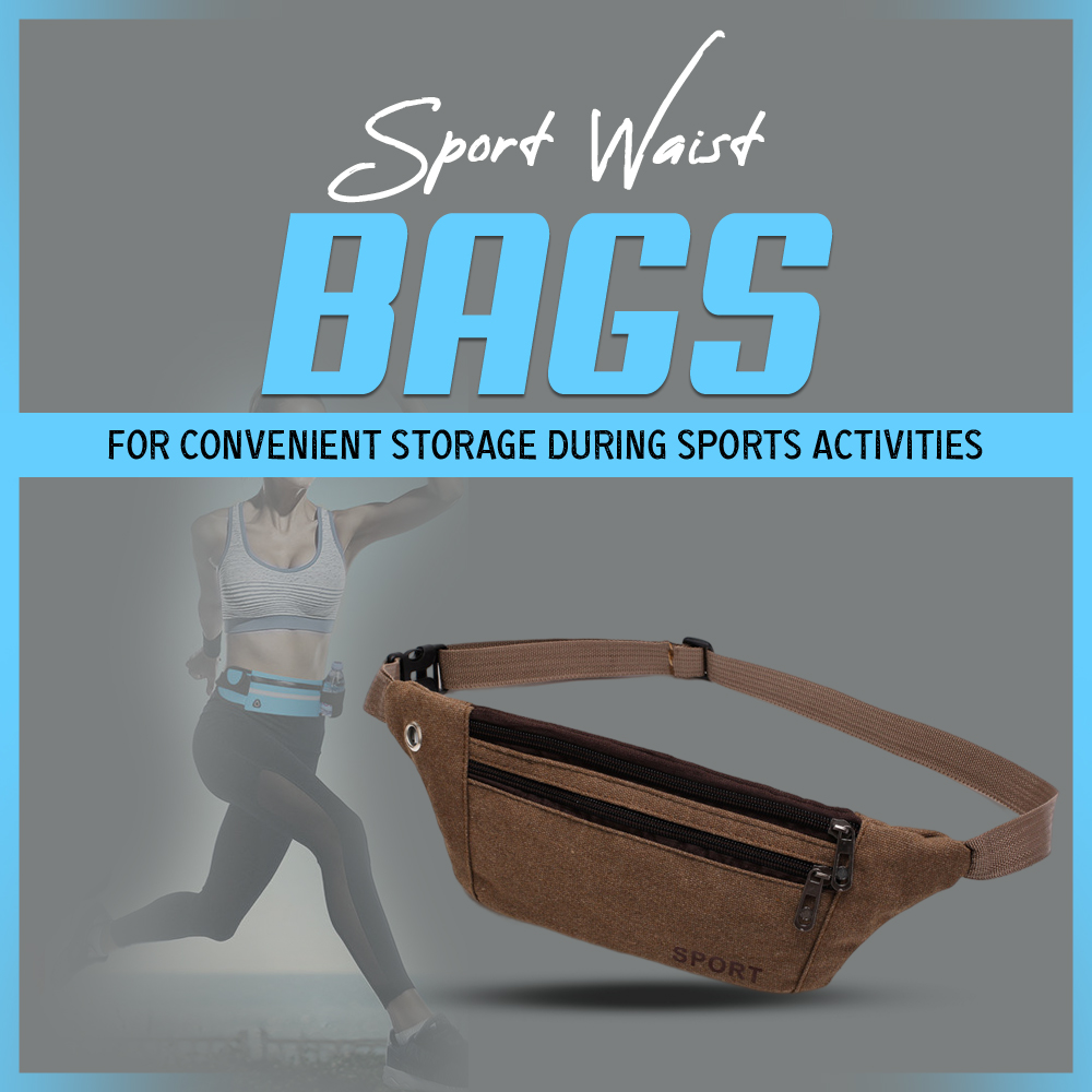 Sport Waist Bags for Convenient Storage During Sports Activities