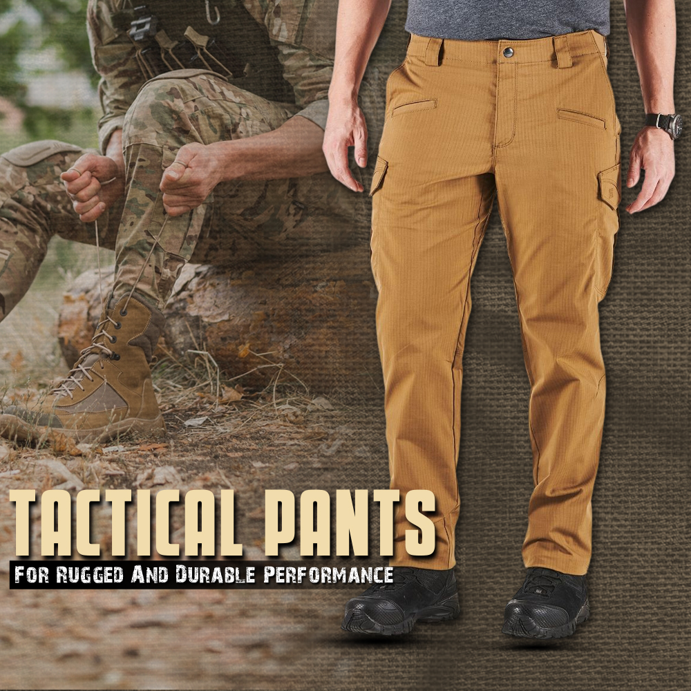 Men's tactical pants for rugged and durable performance