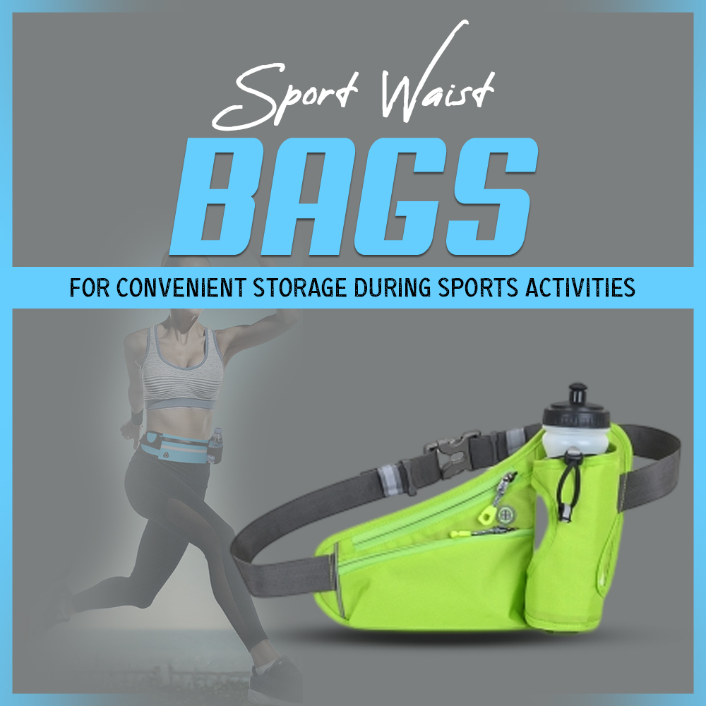 Sport Waist Bags for Convenient Storage During Sports Activities