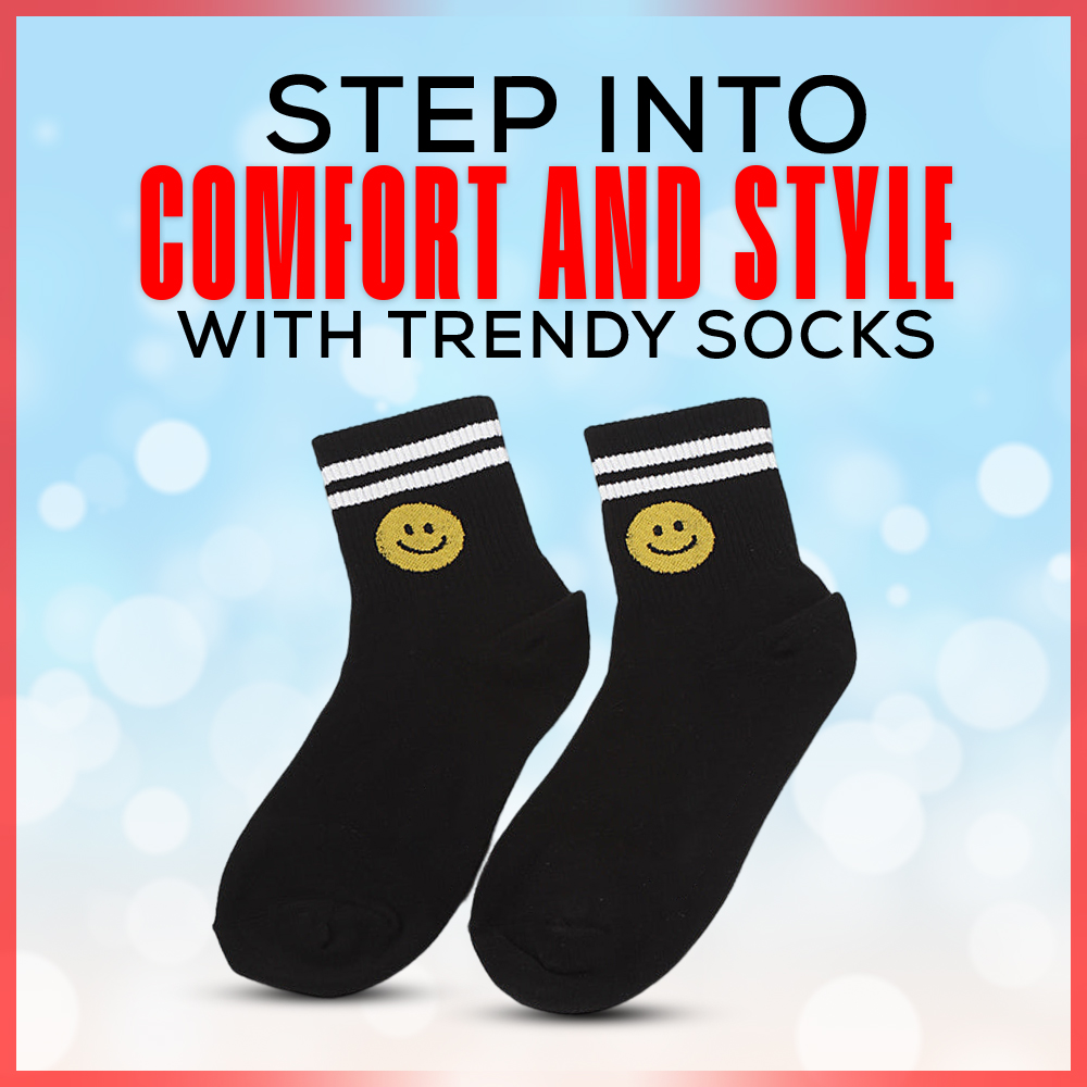 Step into Comfort and Style with Trendy Socks