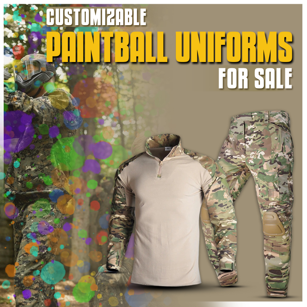 Customizable paintball uniforms for sale