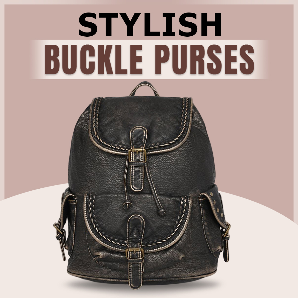 Stylish Buckle Purses