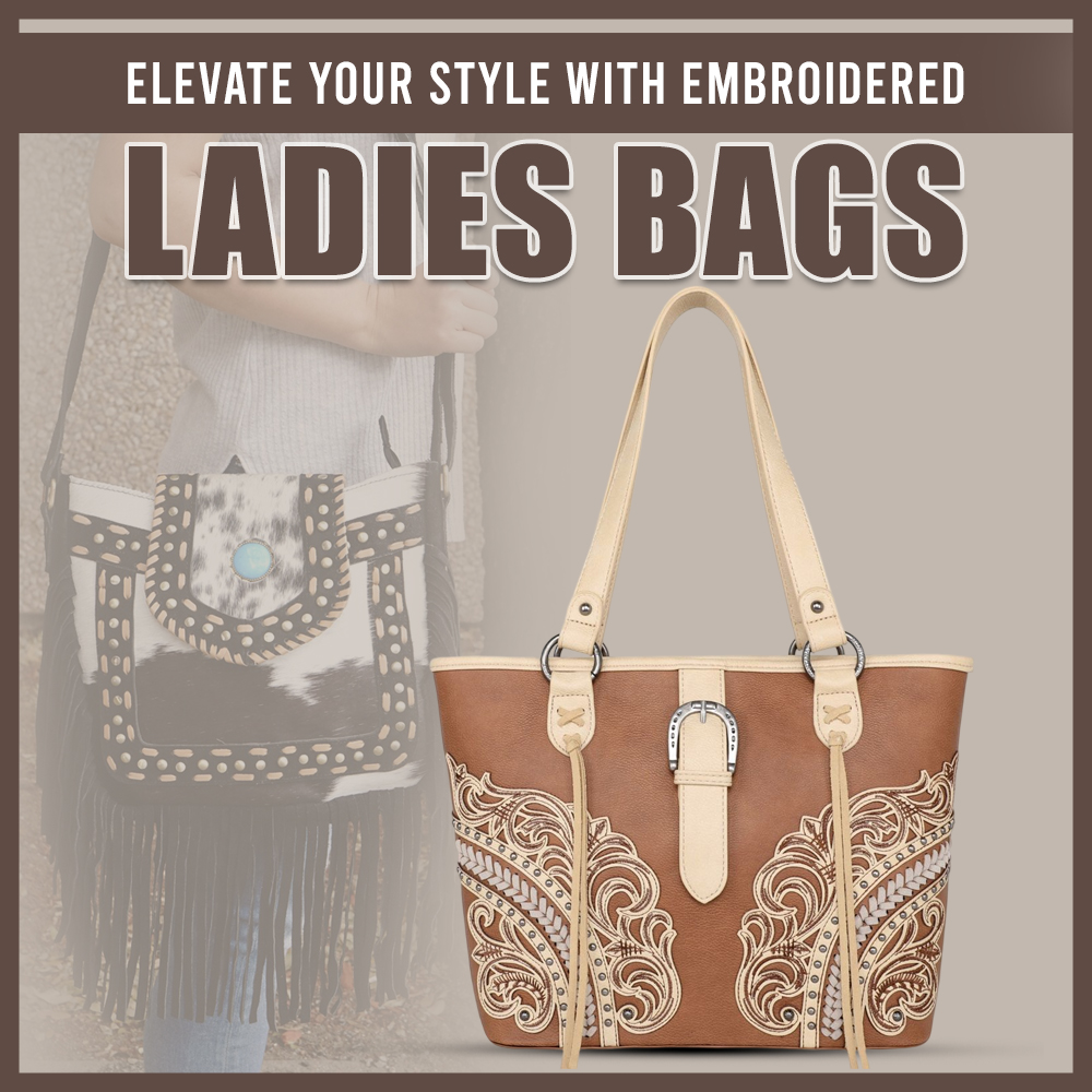 Elevate Your Style with Embroidered Ladies Bags