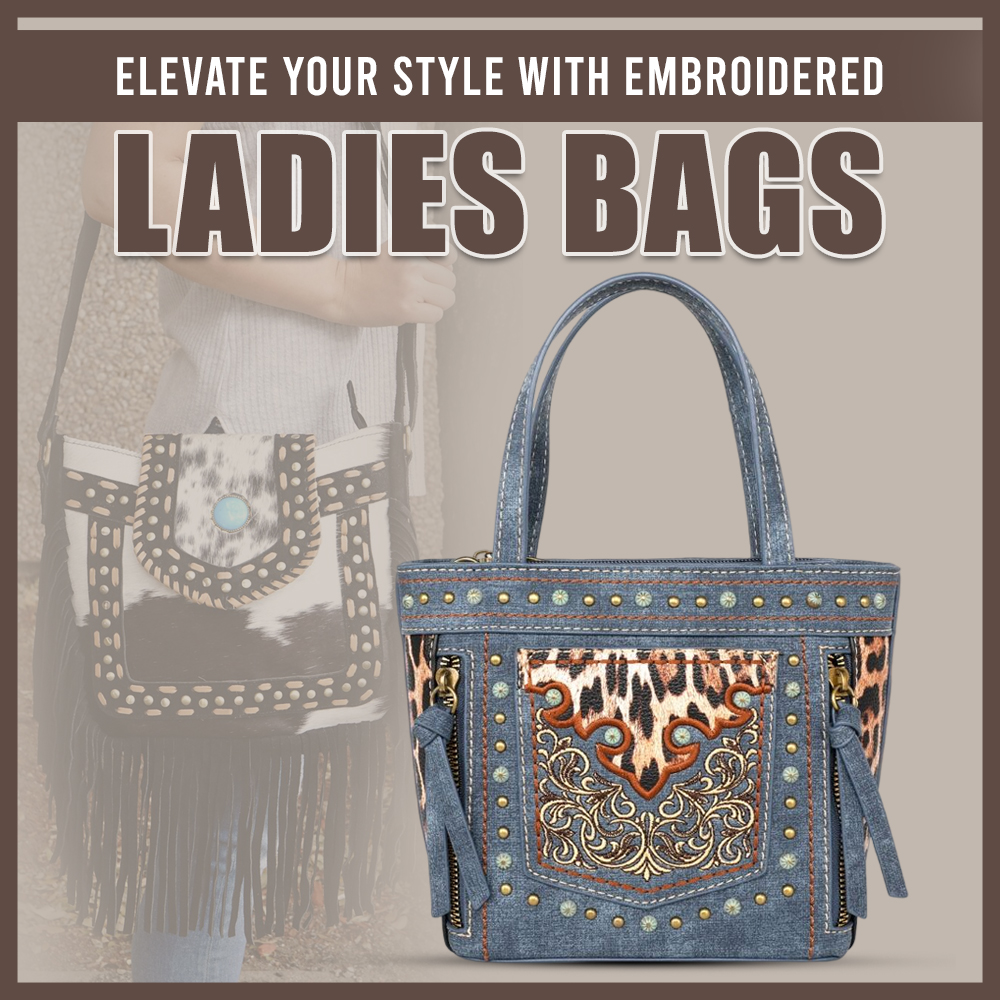 Elevate Your Style with Embroidered Ladies Bags