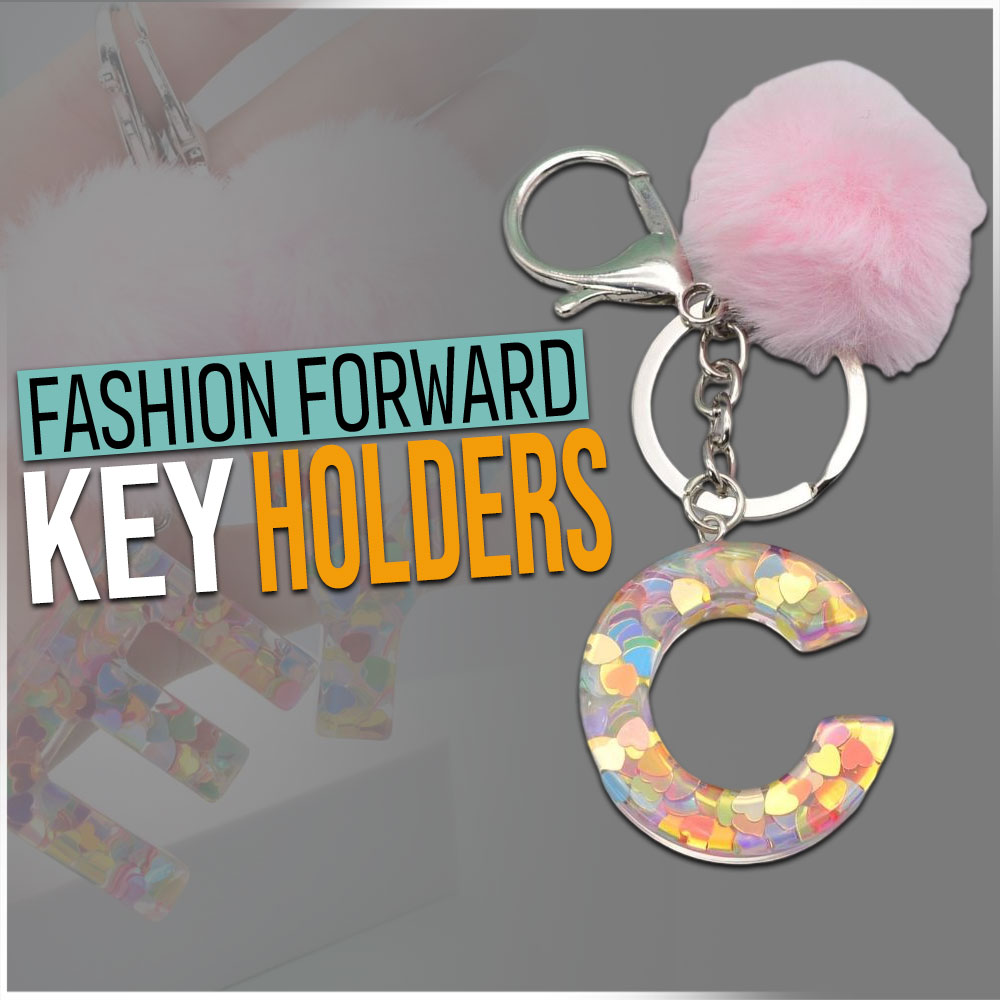 Fashion-forward key holders