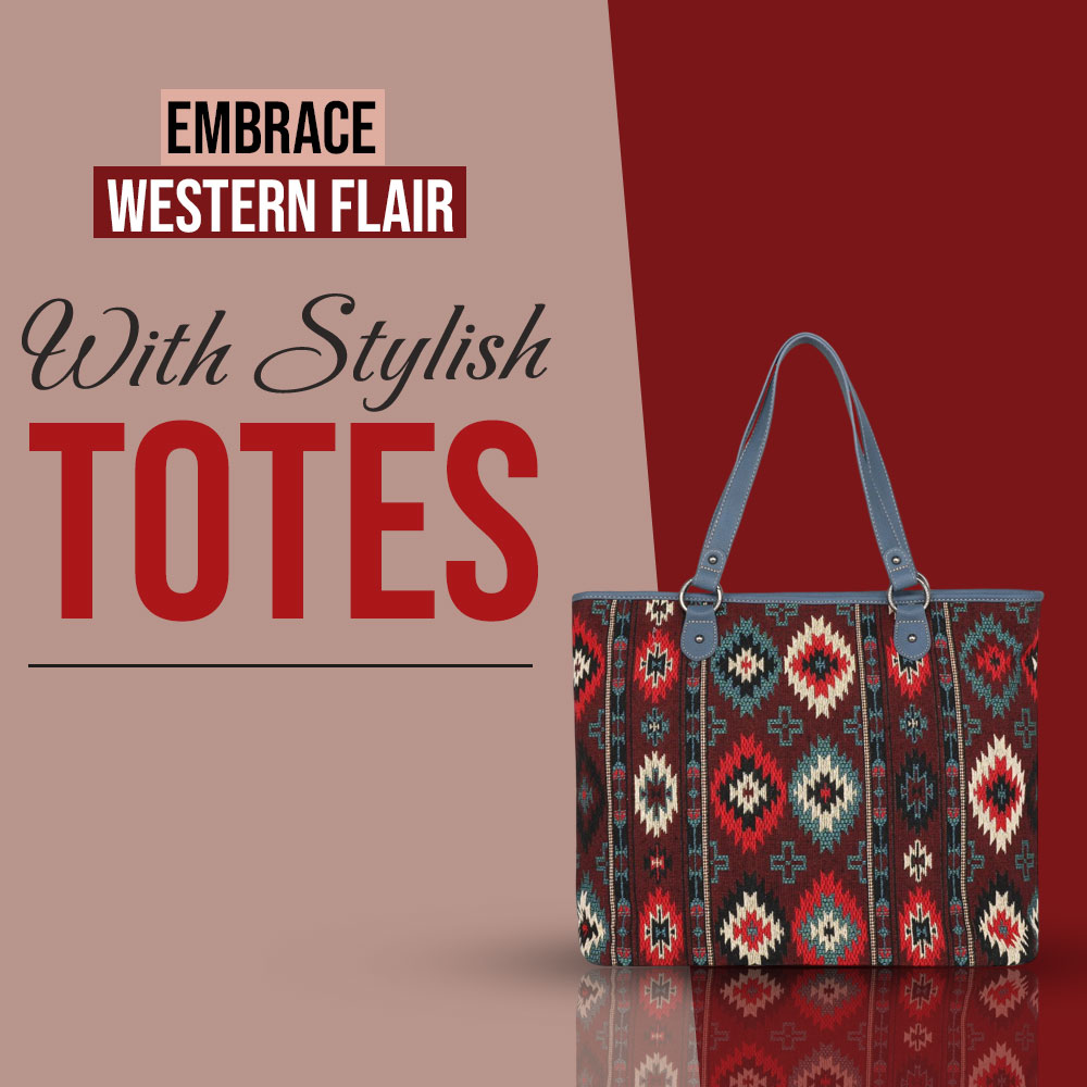 Embrace Western Flair with Stylish Totes