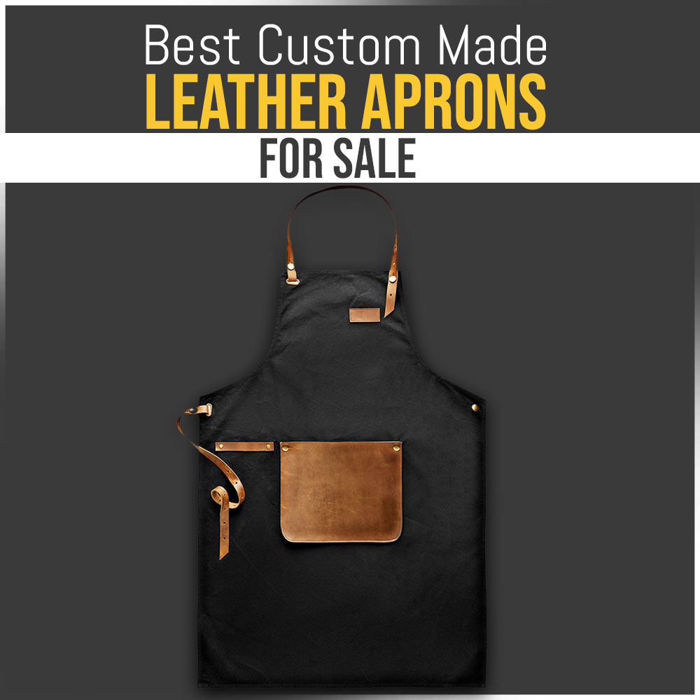 Best Custom-Made Leather Aprons for sale