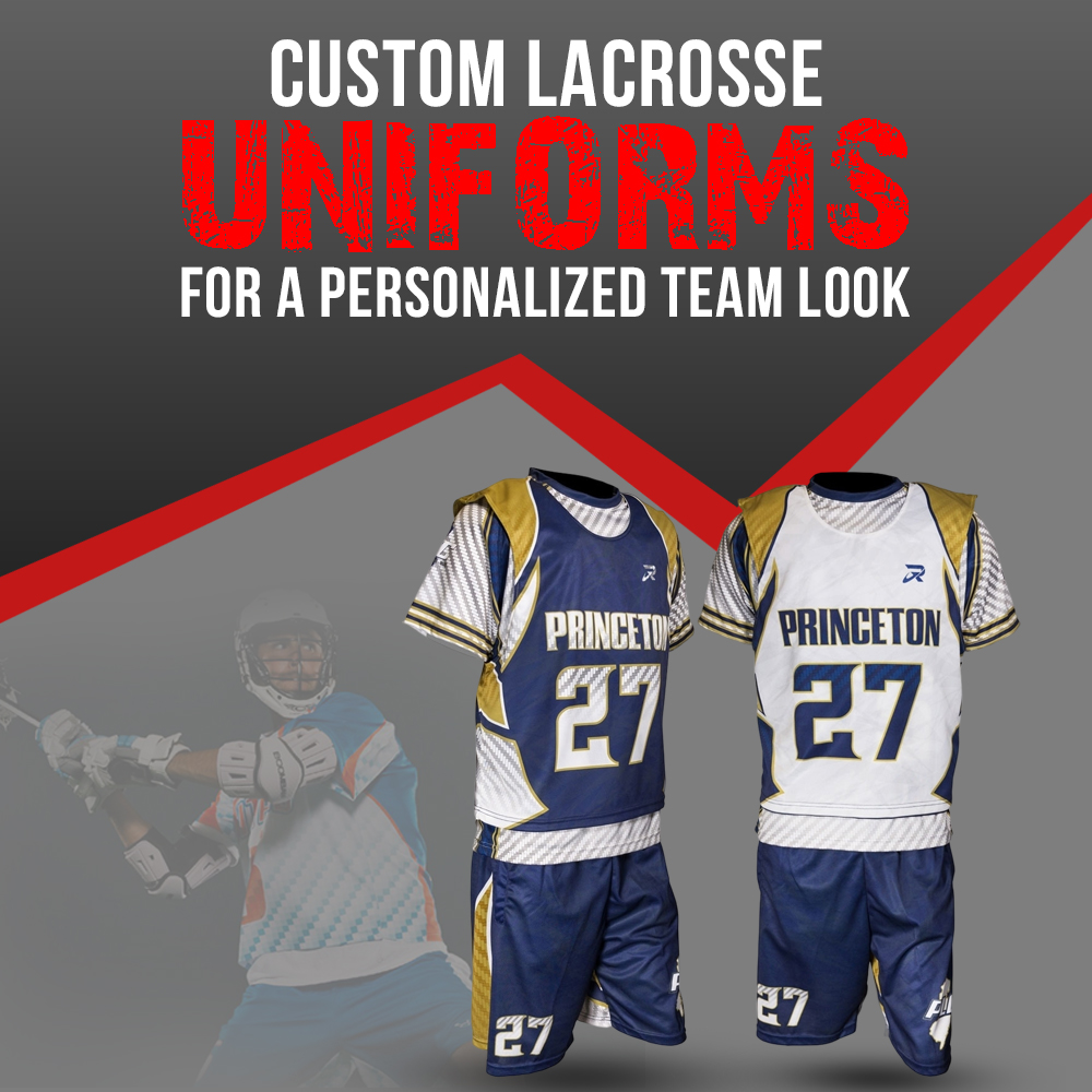 Custom Lacrosse Uniforms for a personalized team look