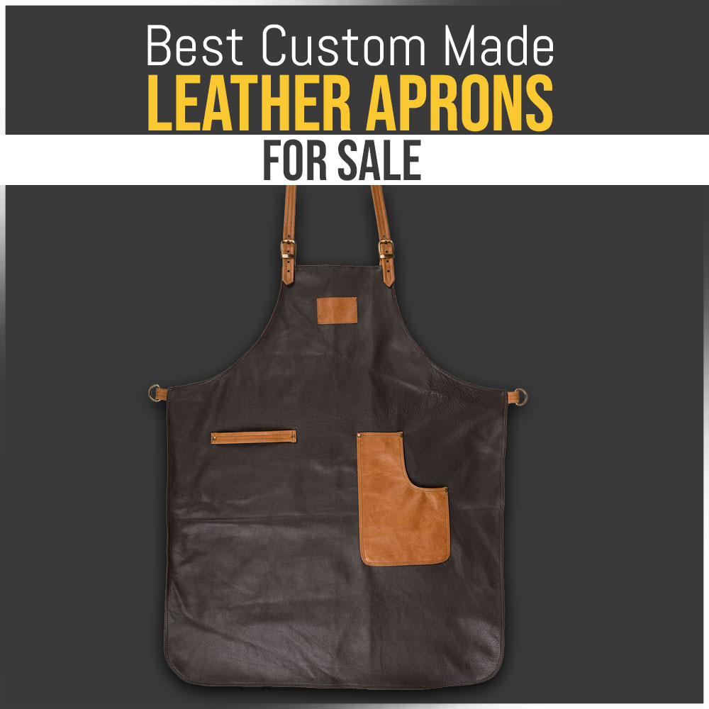 Best Custom-Made Leather Aprons for sale