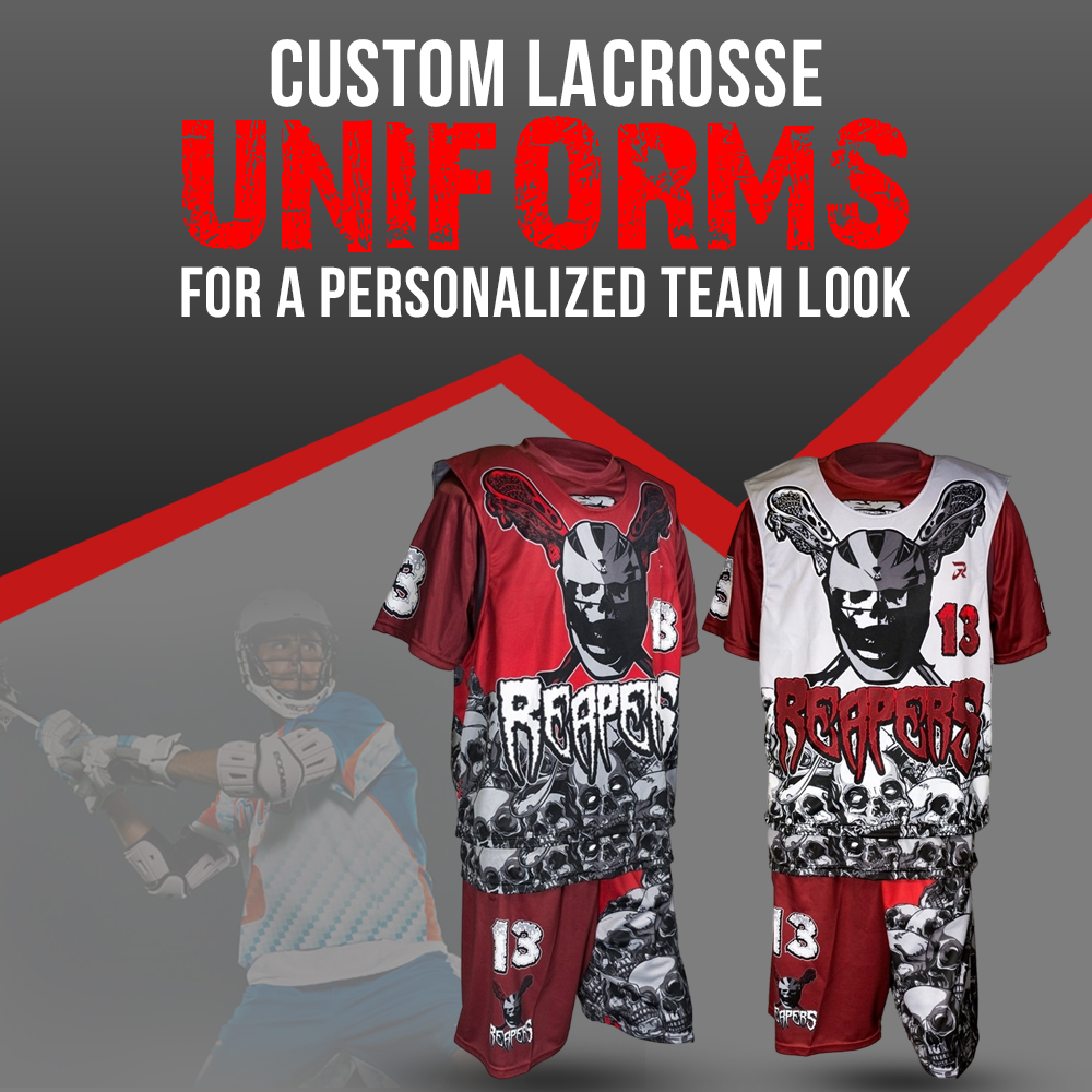 Custom Lacrosse Uniforms for a personalized team look