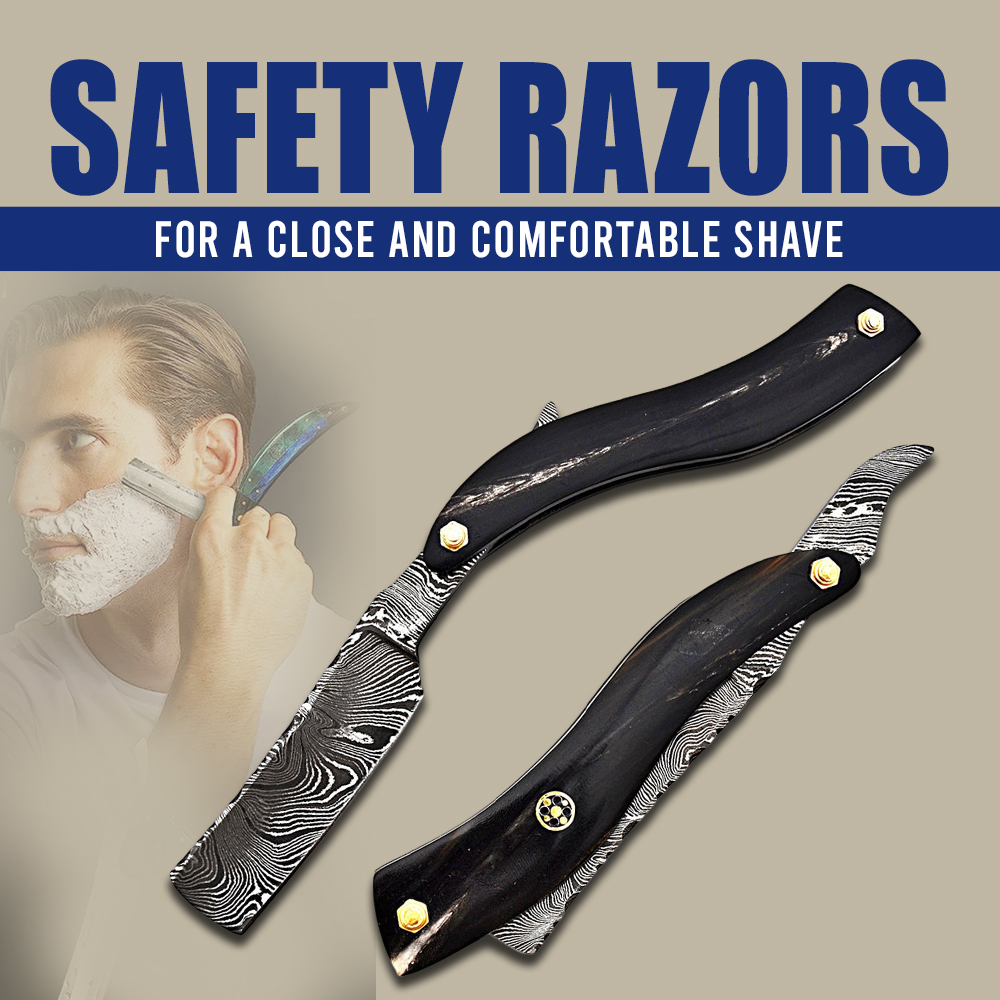 Safety razors for a close and comfortable shave