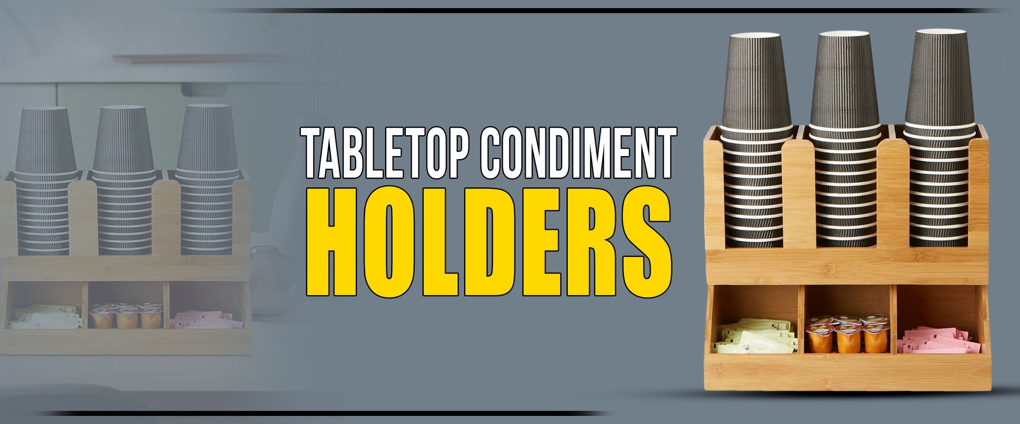 Tabletop Condiment Holders