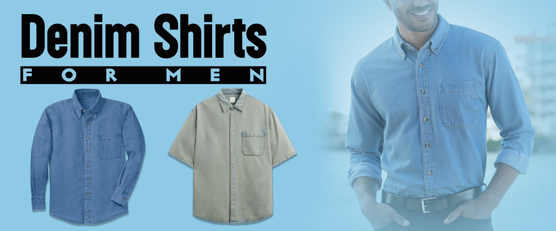 Denim Shirts for Men