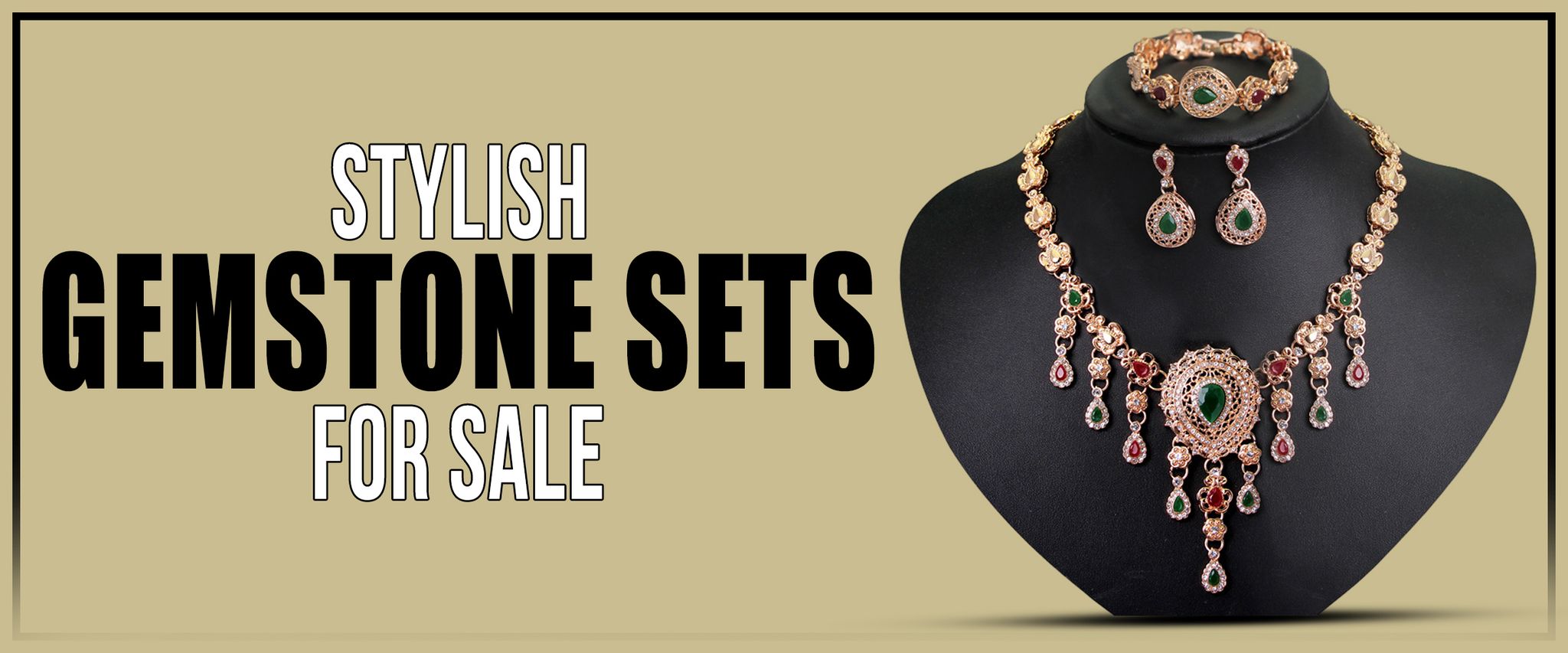 Stylish Gemstone Sets for Sale