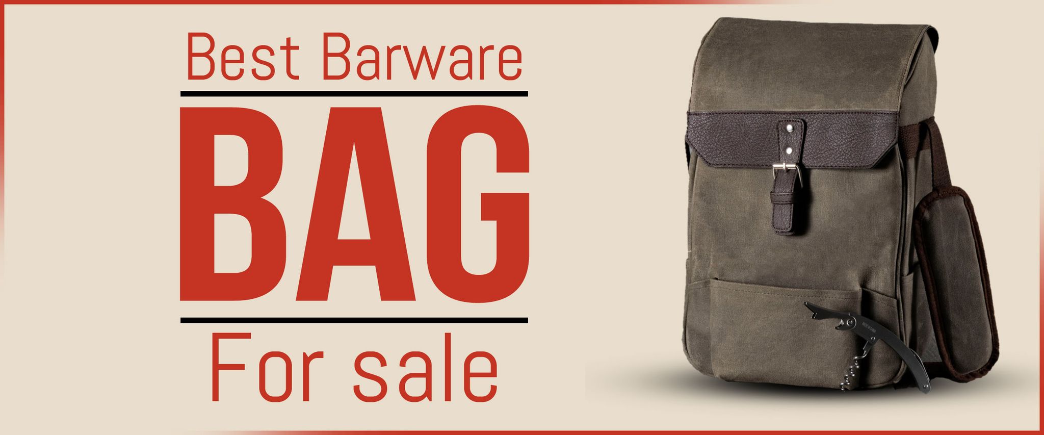 Best Barware Bag for Sale