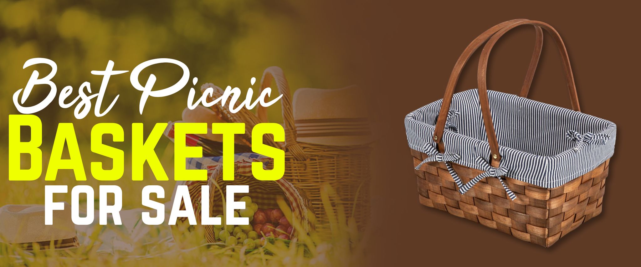 Best Picnic Baskets for Sale