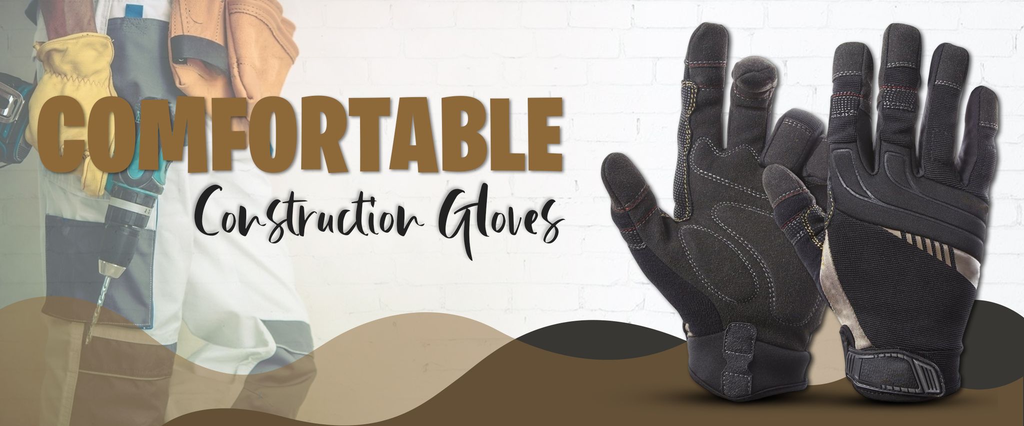 Comfortable Construction Gloves