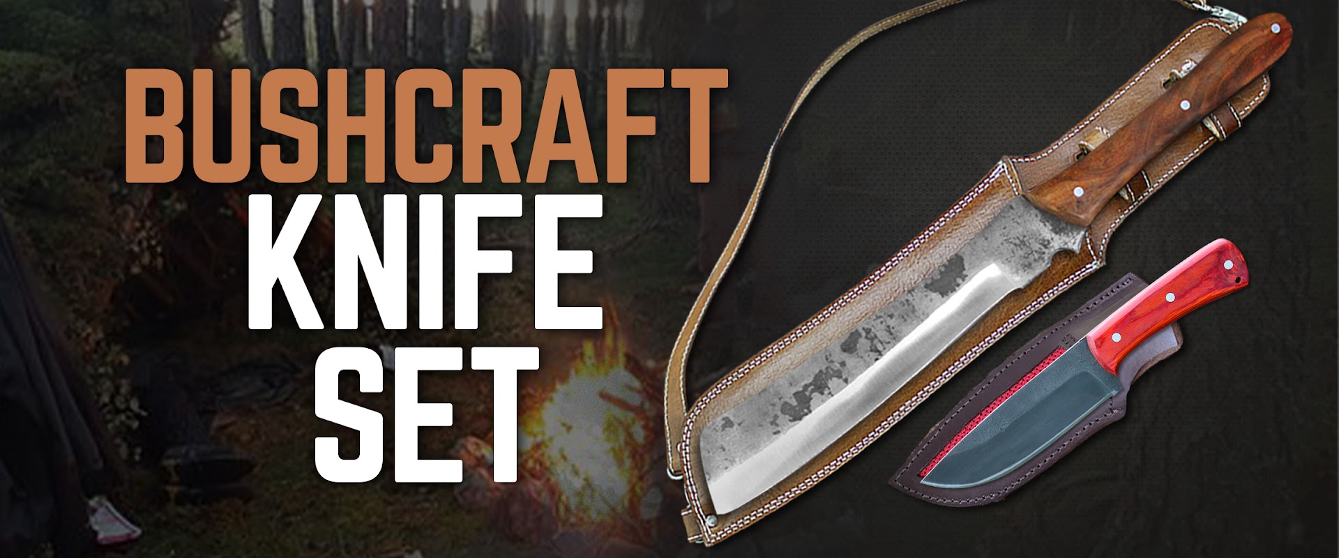 The Perfect Bushcraft Knife Set for Wilderness Mastery