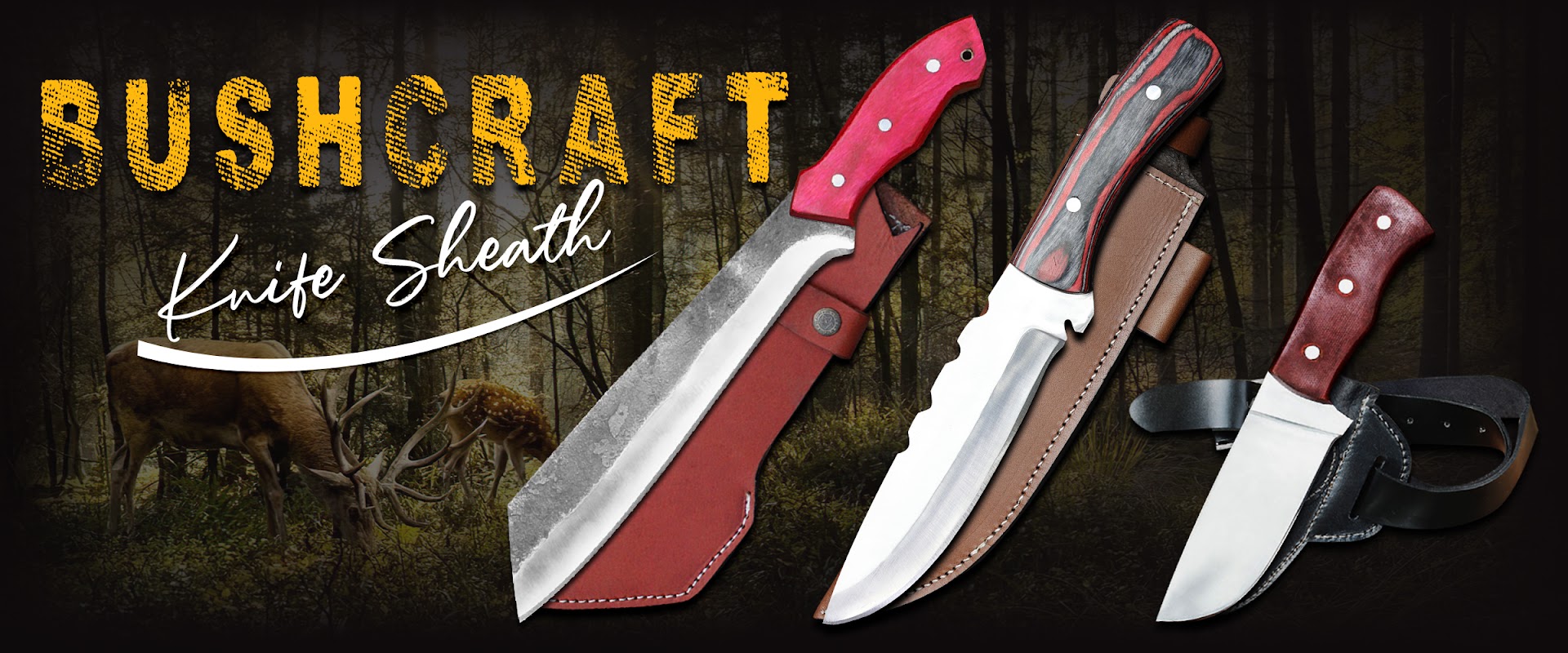 Premium Bushcraft Knife Sheath