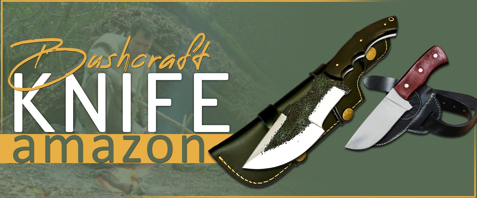 High-Quality Bushcraft Knives on Amazon