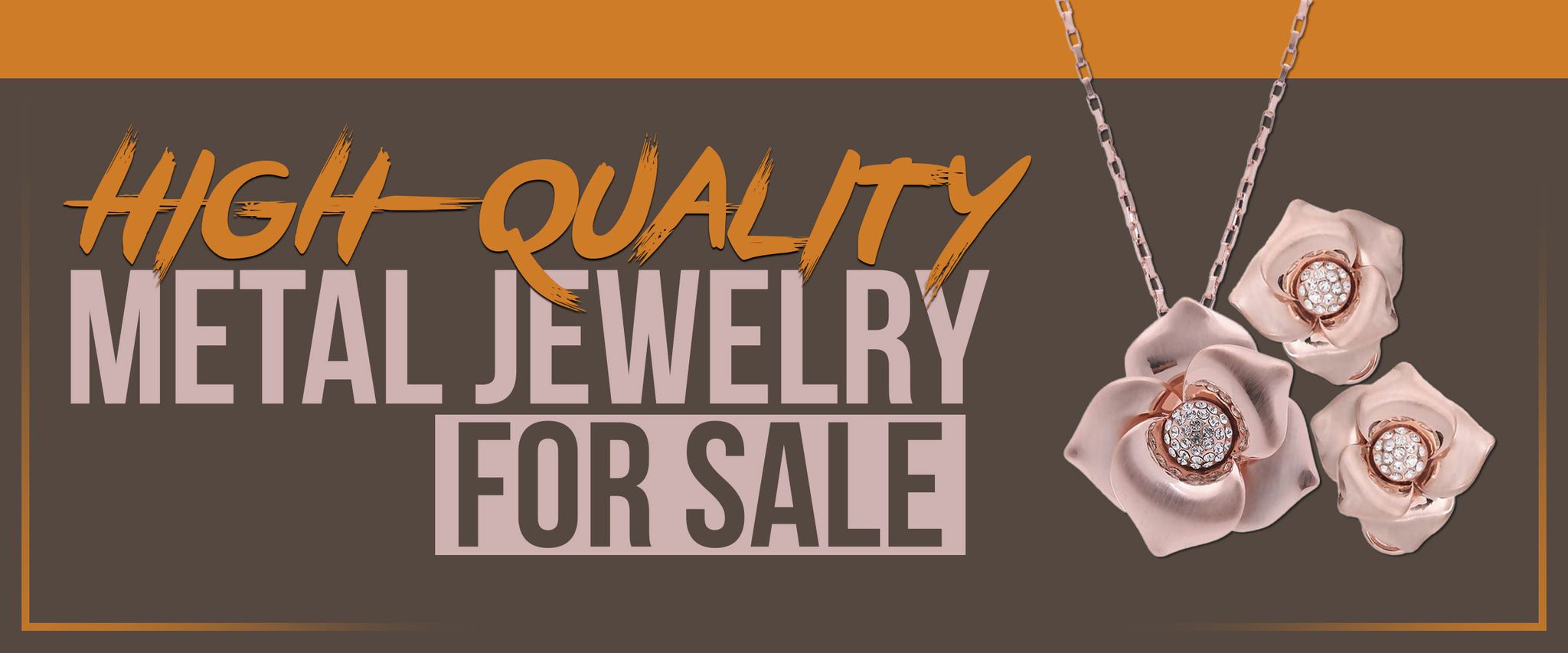 High-Quality Metal Jewelry for Sale