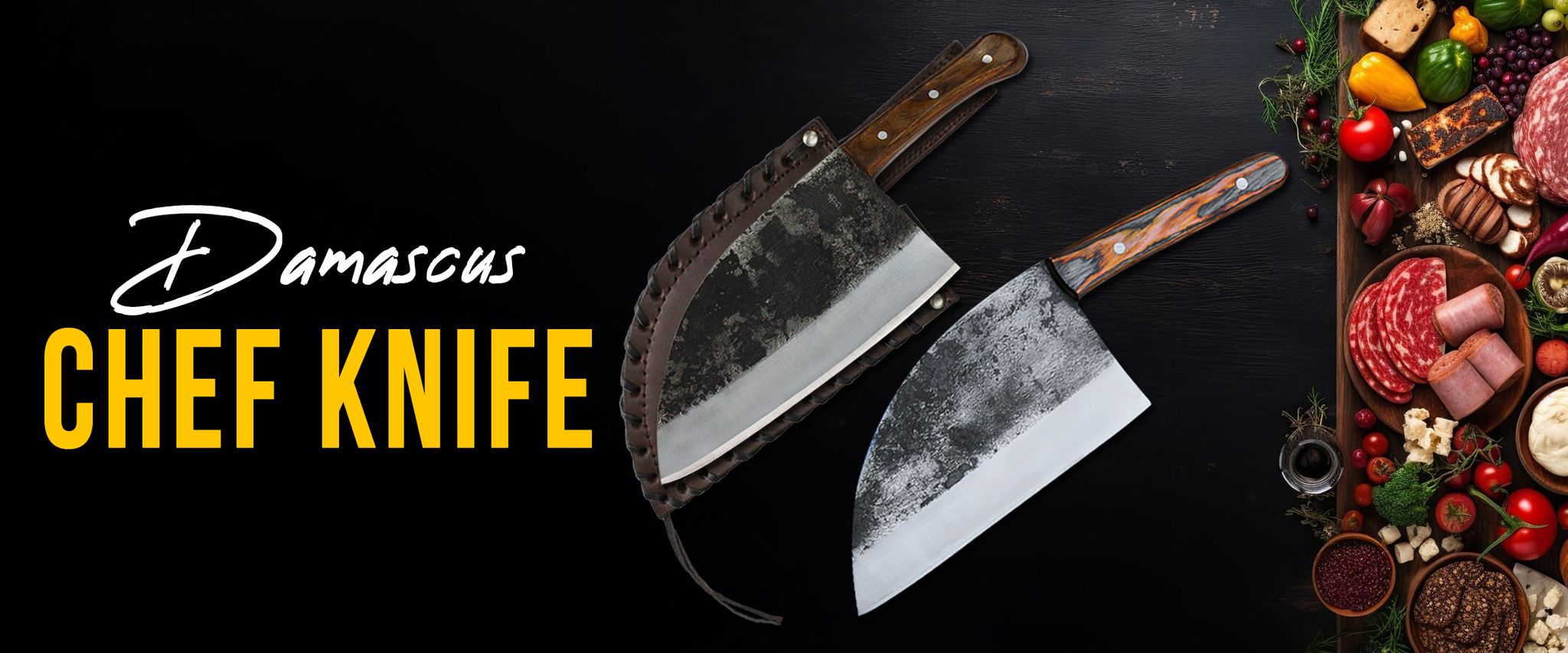 Damascus Chef Knives that Blend Craftsmanship