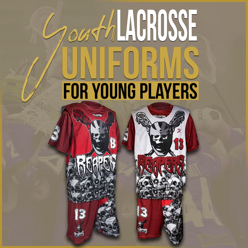 Youth Lacrosse Uniforms for young players