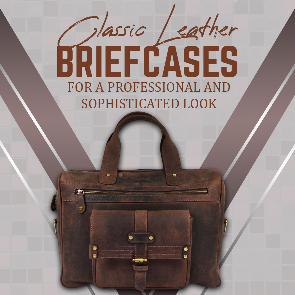 Classic Leather Briefcases for a professional and sophisticated look