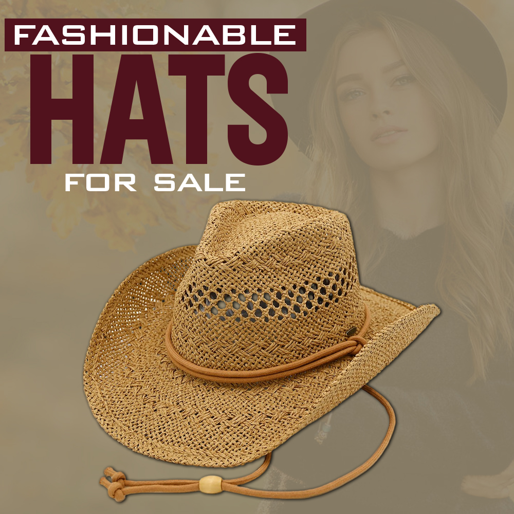 Fashionable hats for sale