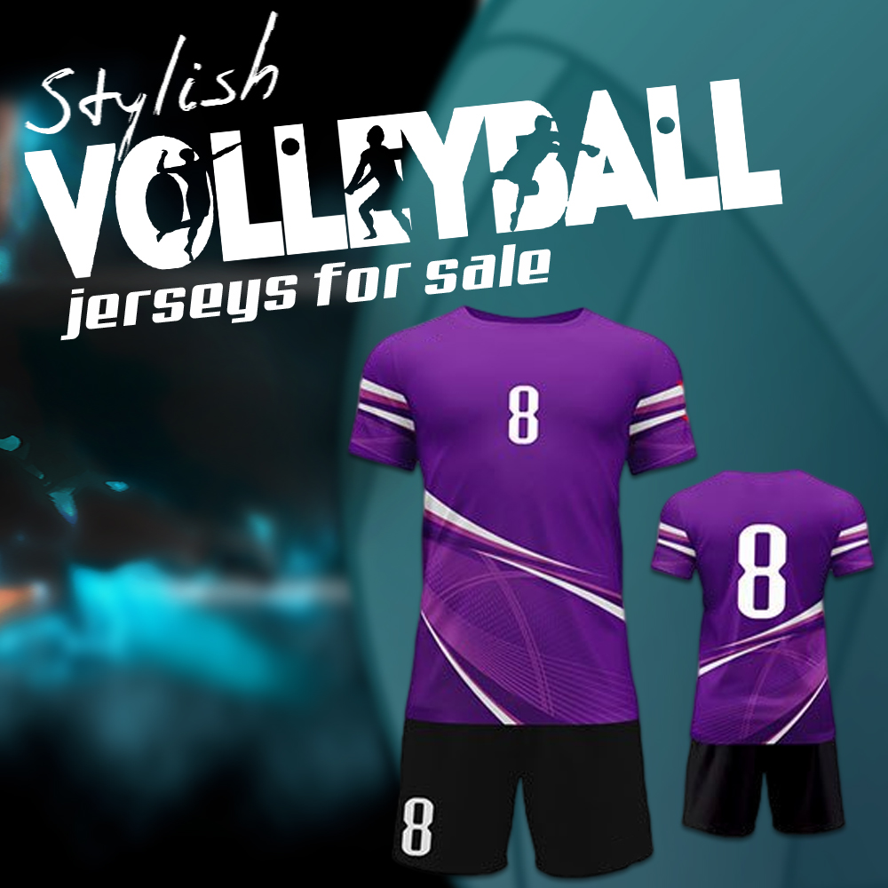 Stylish volleyball jerseys for sale