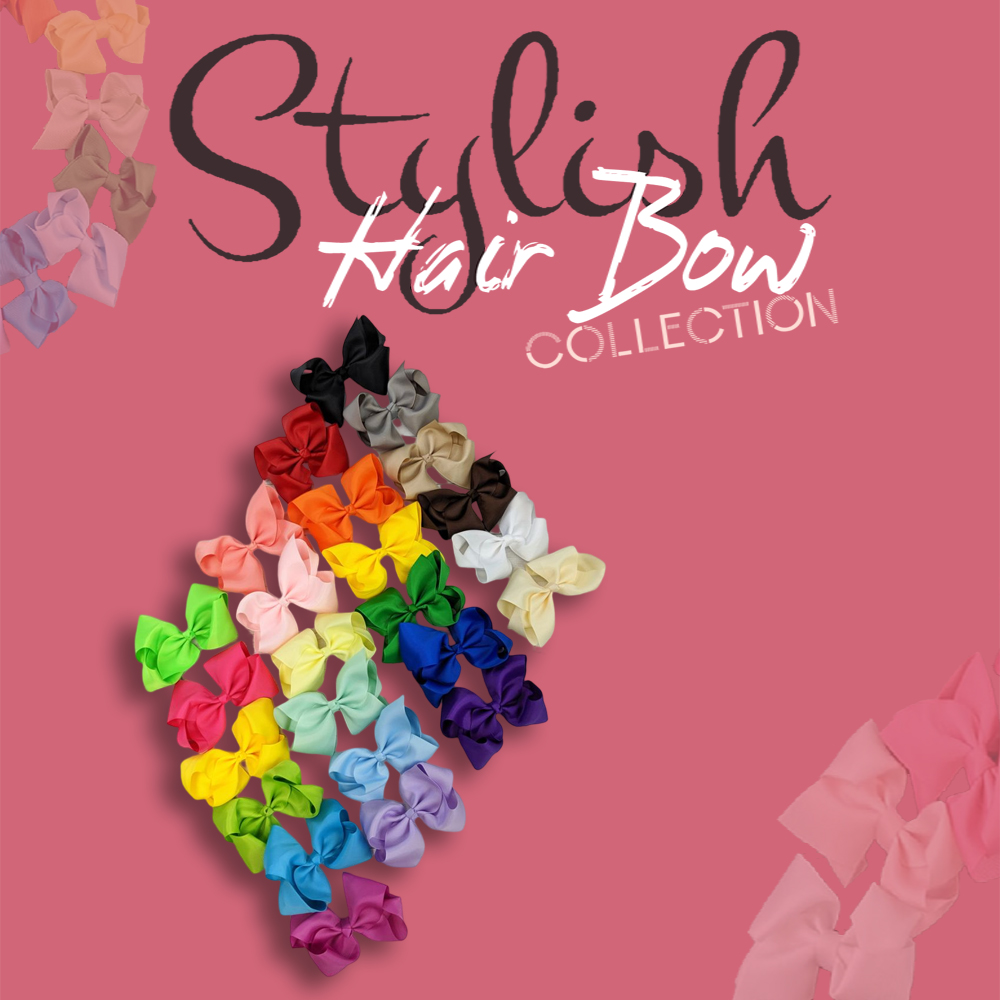 Stylish Hair Bow Collection