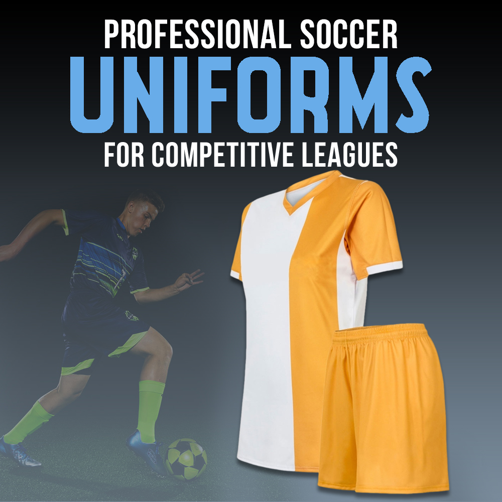 Professional Soccer Uniforms for competitive leagues