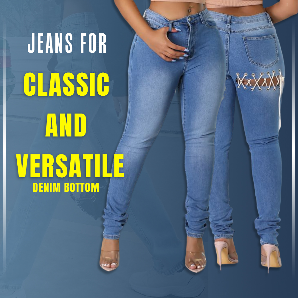 Jeans for A Classic and Versatile Denim Bottom