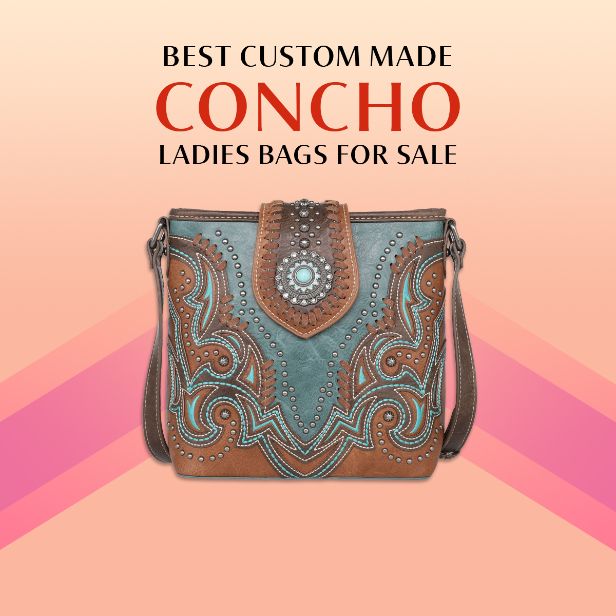 Best custom made Concho Ladies Bags for sale