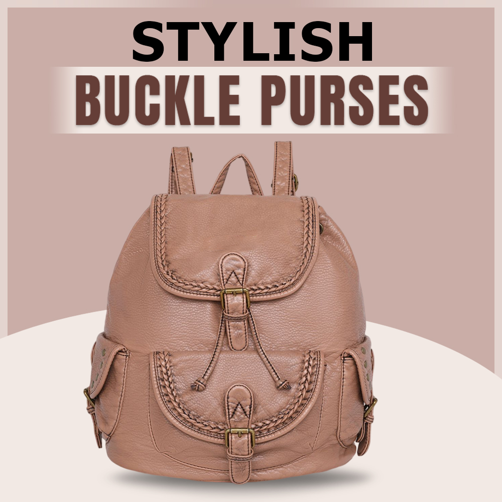 Stylish Buckle Purses