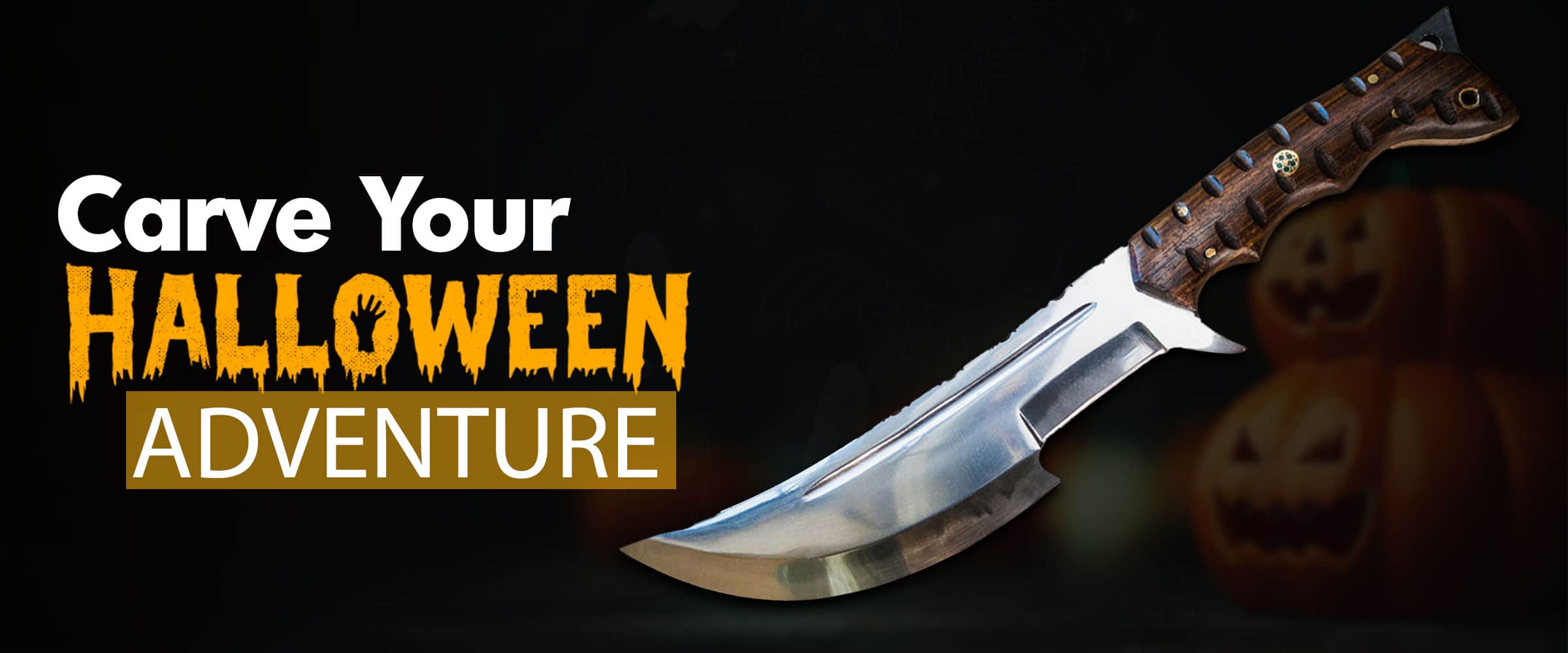 Knife for Halloween Activities, Carve Your Halloween Adventure