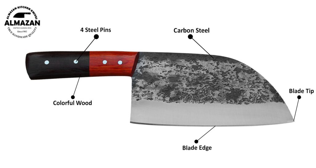 Elevate Your Culinary Craft, Chef Knife with Wood Handle