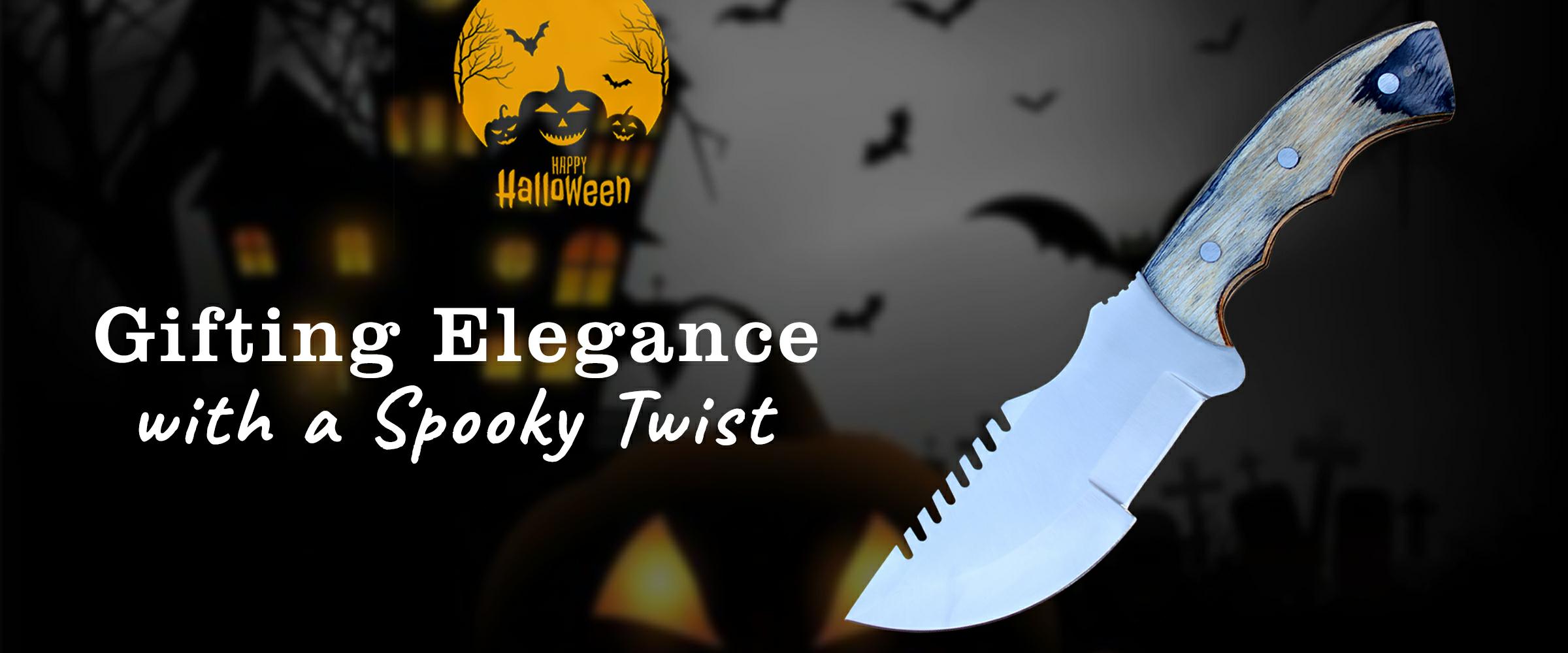 Halloween Gift Knife, Gifting Elegance with a Spooky Twist