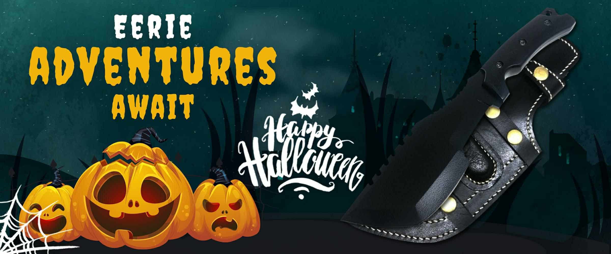 Halloween Camping Knife Discounts, Eerie Adventures Await