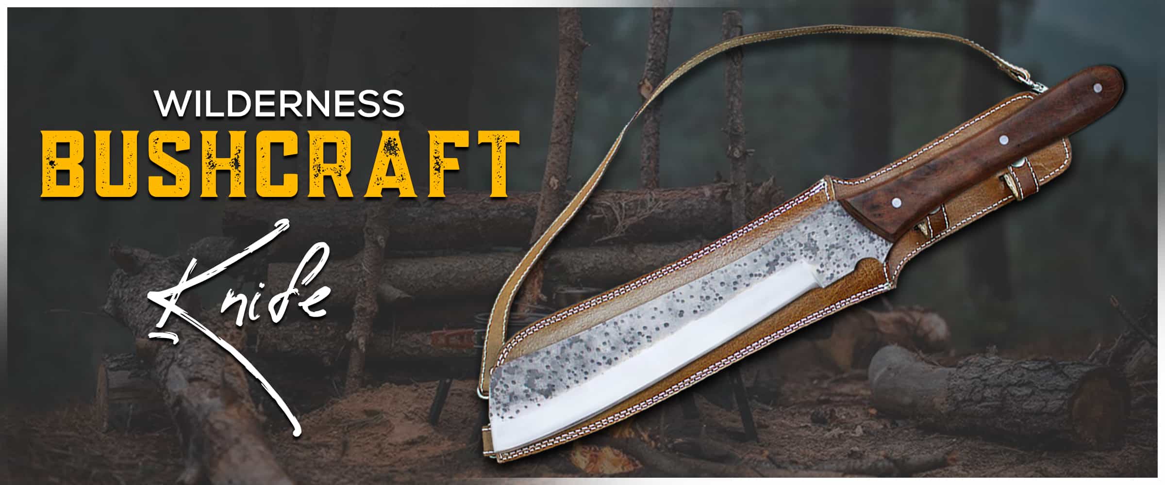 Wilderness Bushcraft Knife Header Image