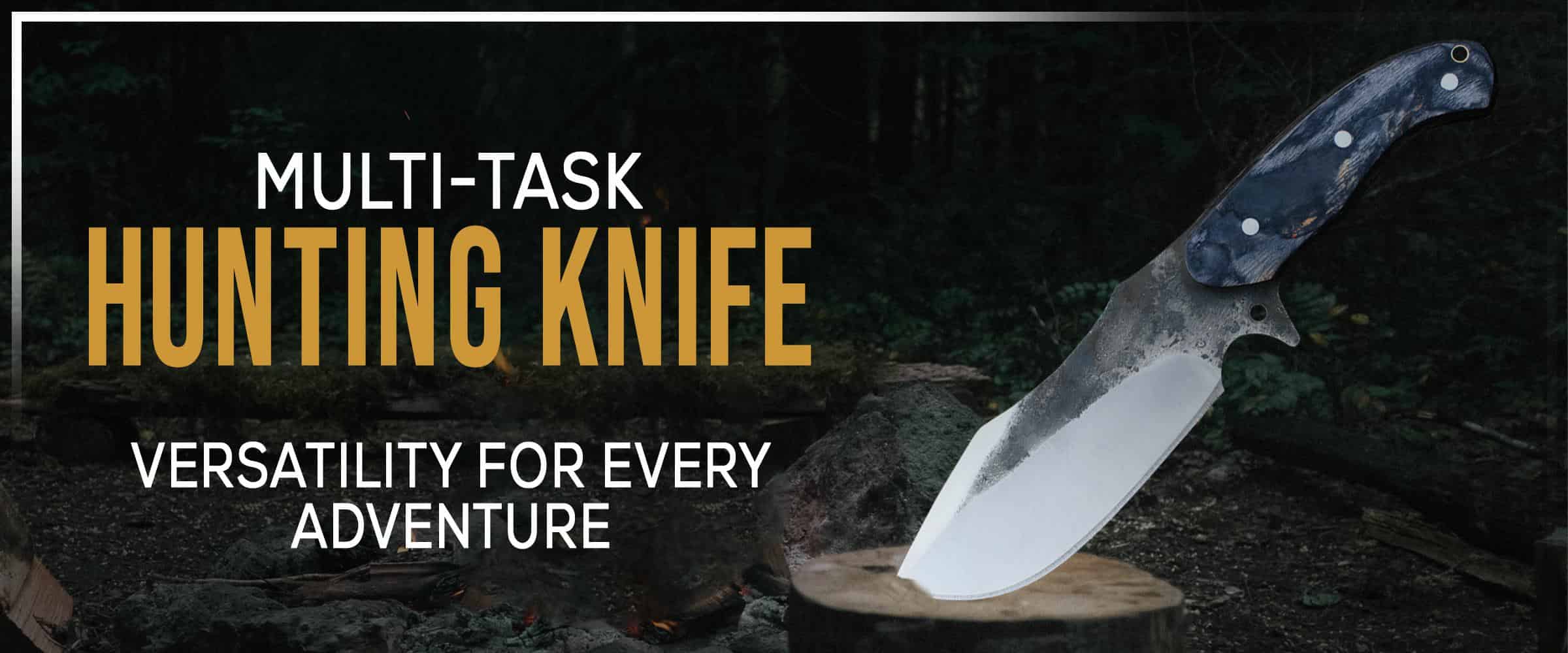 Multi-Task Hunting Knife, Versatility for Every Adventure