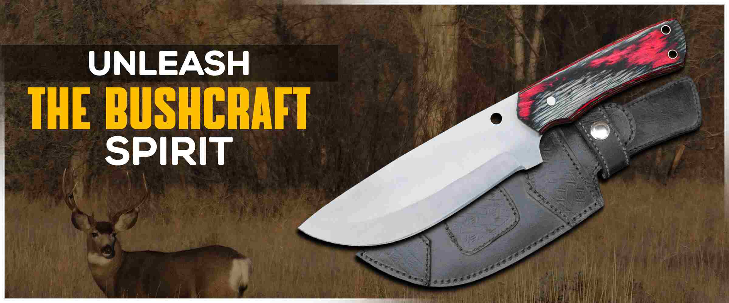 Unleash the Bushcraft Spirit, Bushcraft Spirit Knife