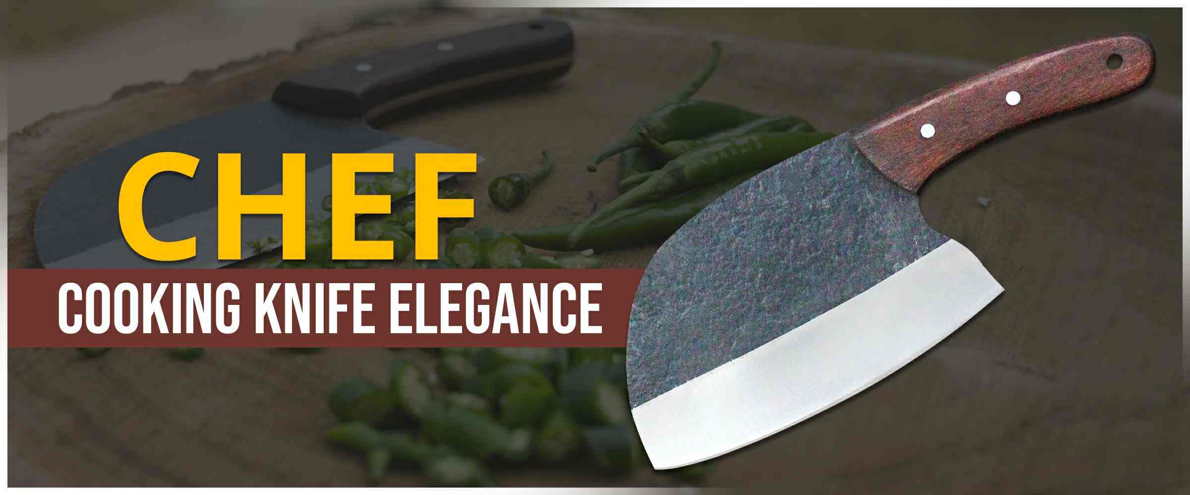 Chef Cooking Knife Elegance