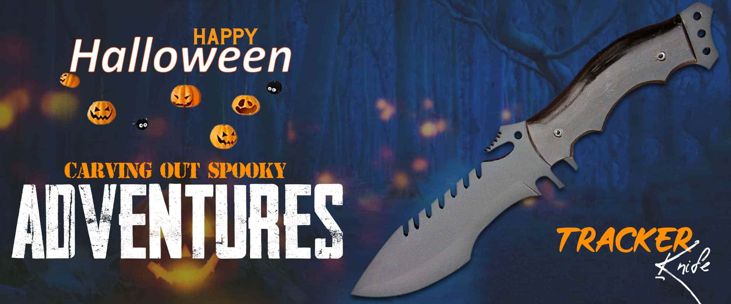 Halloween Backpacking Knife, Carving Out Spooky Adventures