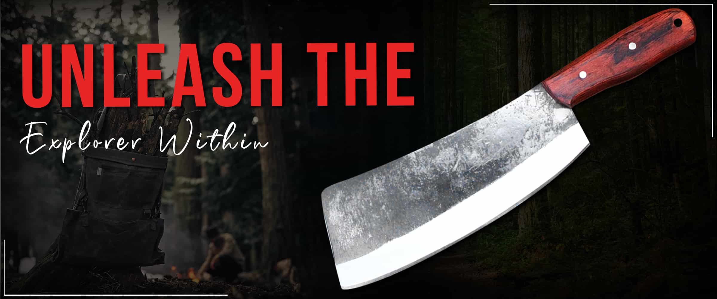 Cleaver Bushcraft Knife Adventure | Unleash the Explorer Within