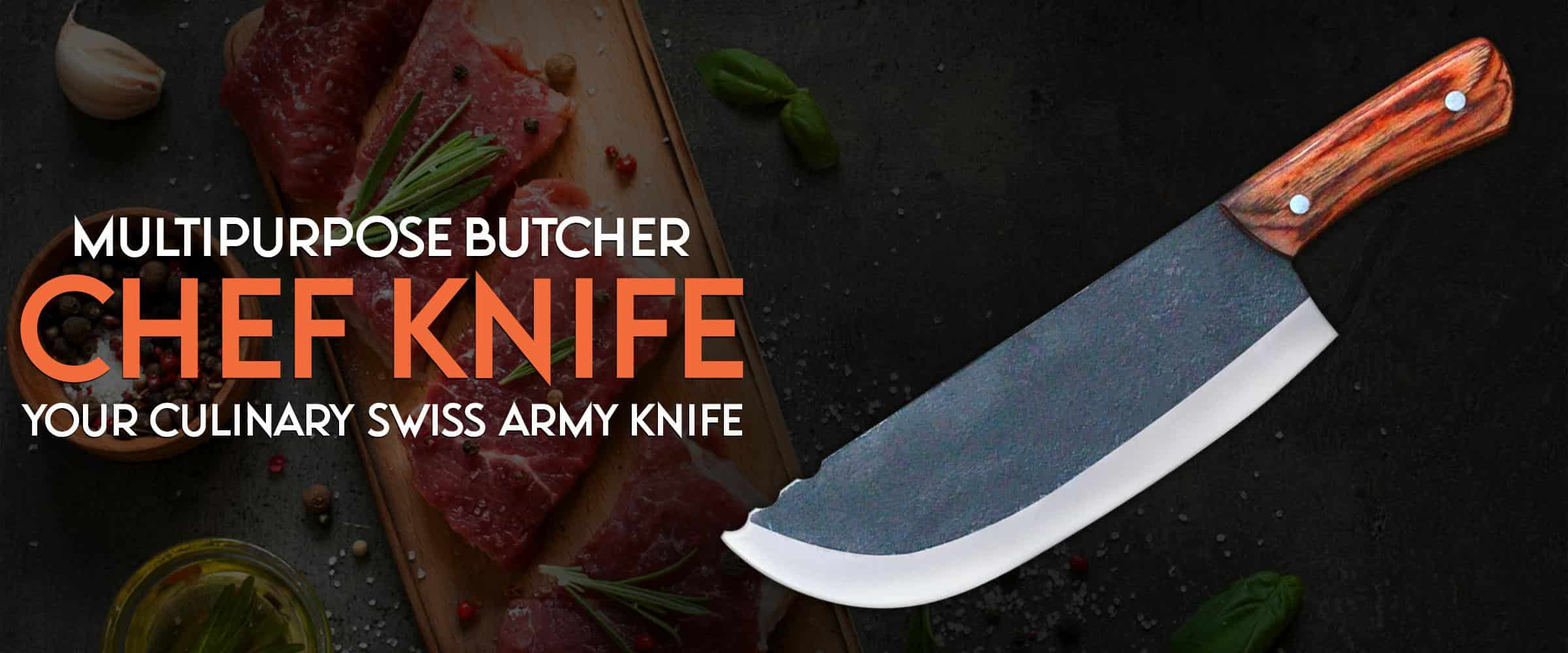 Multipurpose Butcher Chef Knife, Your Culinary Swiss Army Knife